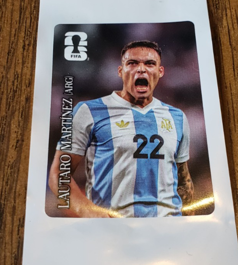 2026 Coca Cola - FIFA World Cup Panini Stickers - Lautaro Martinez